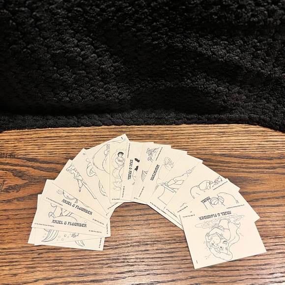 Disney’s The Little Mermaid Complete Collector’s Card Set - 1991 - Picture 5 of 5